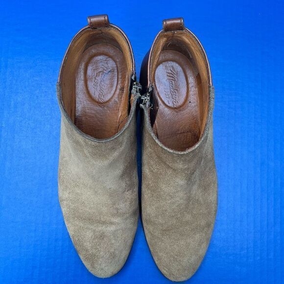 Madewell Womens The Charley Boot in Cigar 9 - Picture 10 of 12